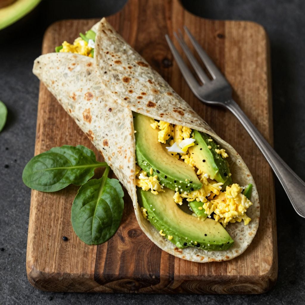 Avocado-Ei-Wrap