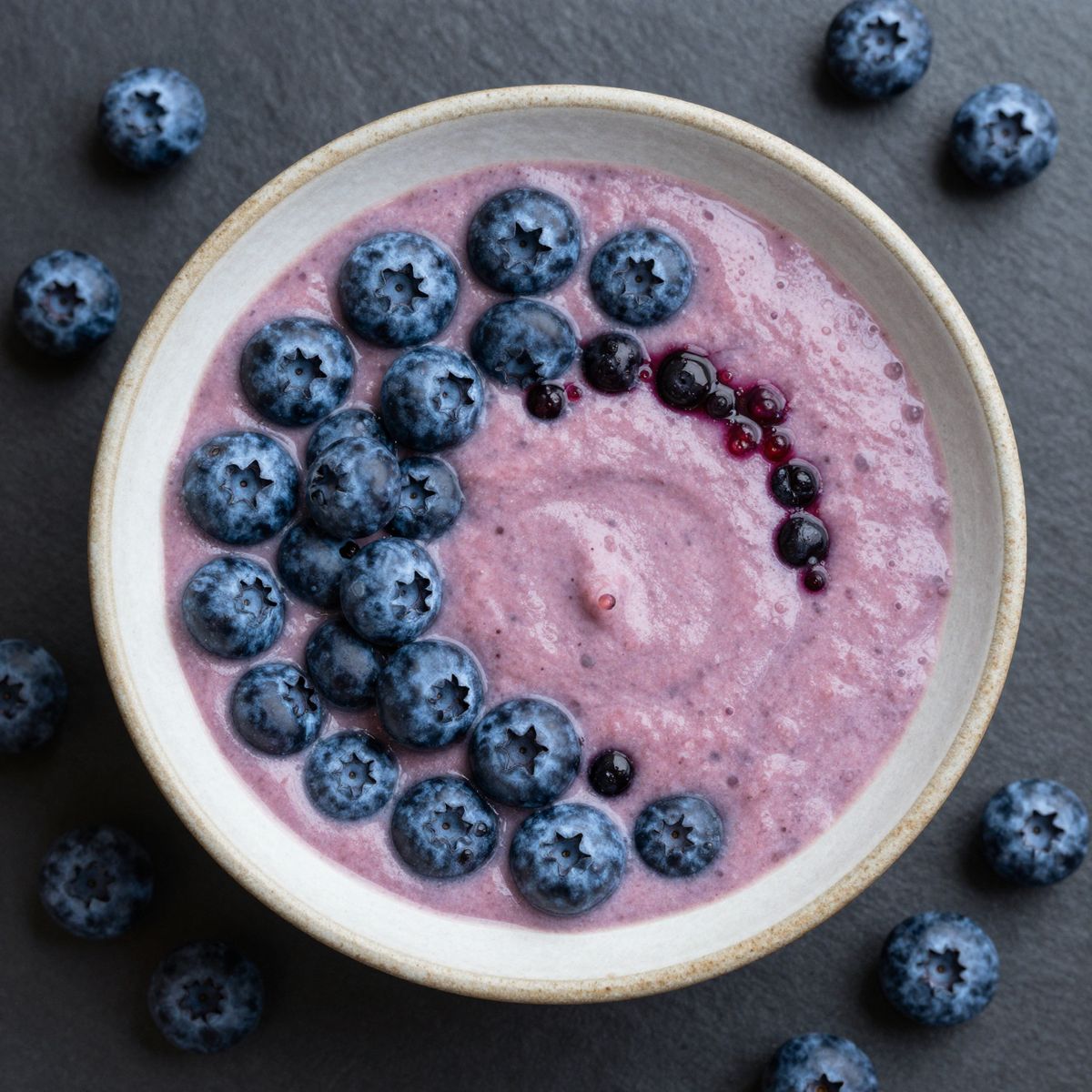 Bläubeer-Smoothie