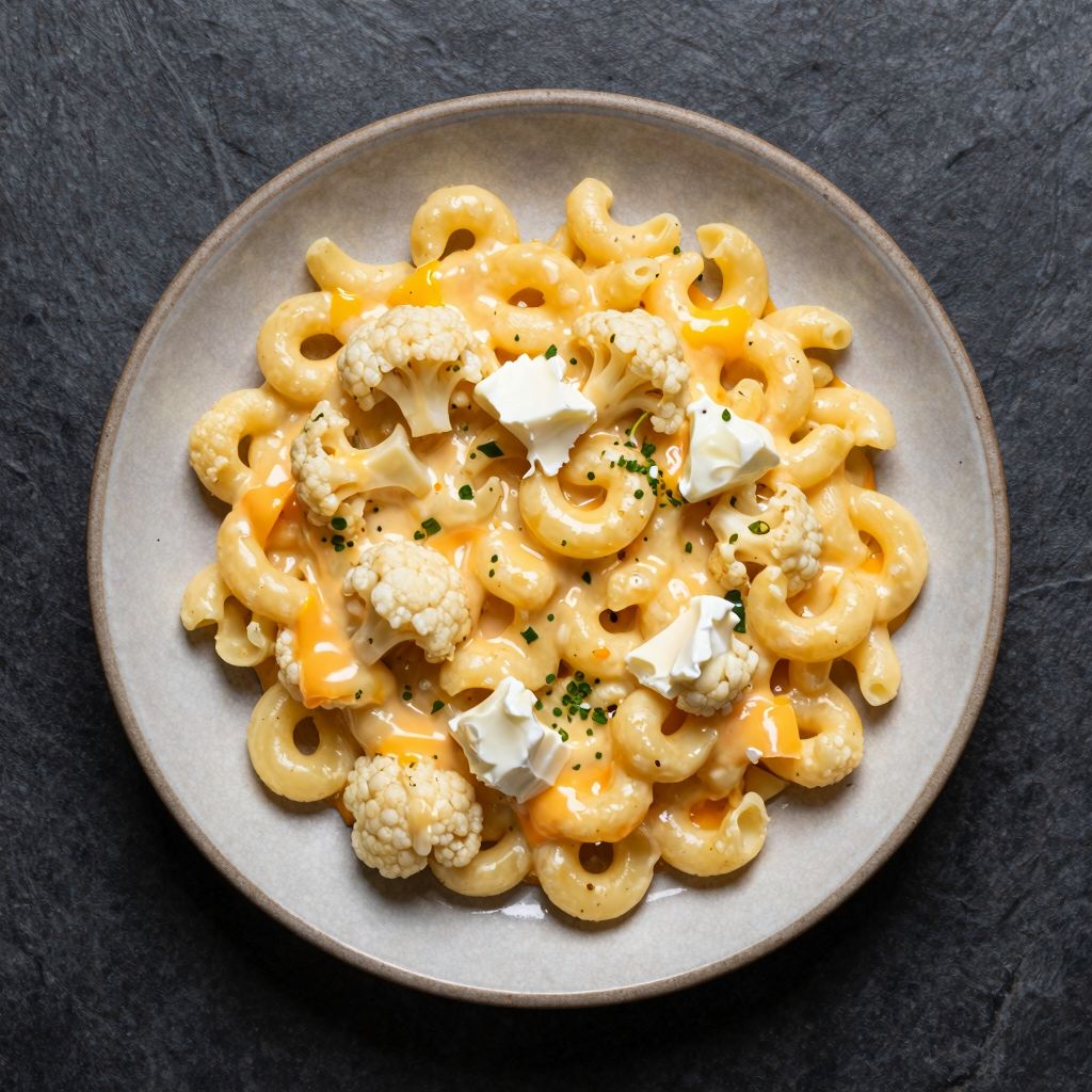 Blumenkohl Mac & Cheese