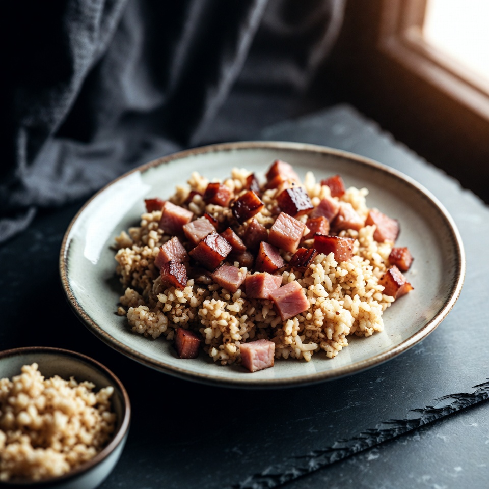 Blumenkohlreis-Frühstücksbowl