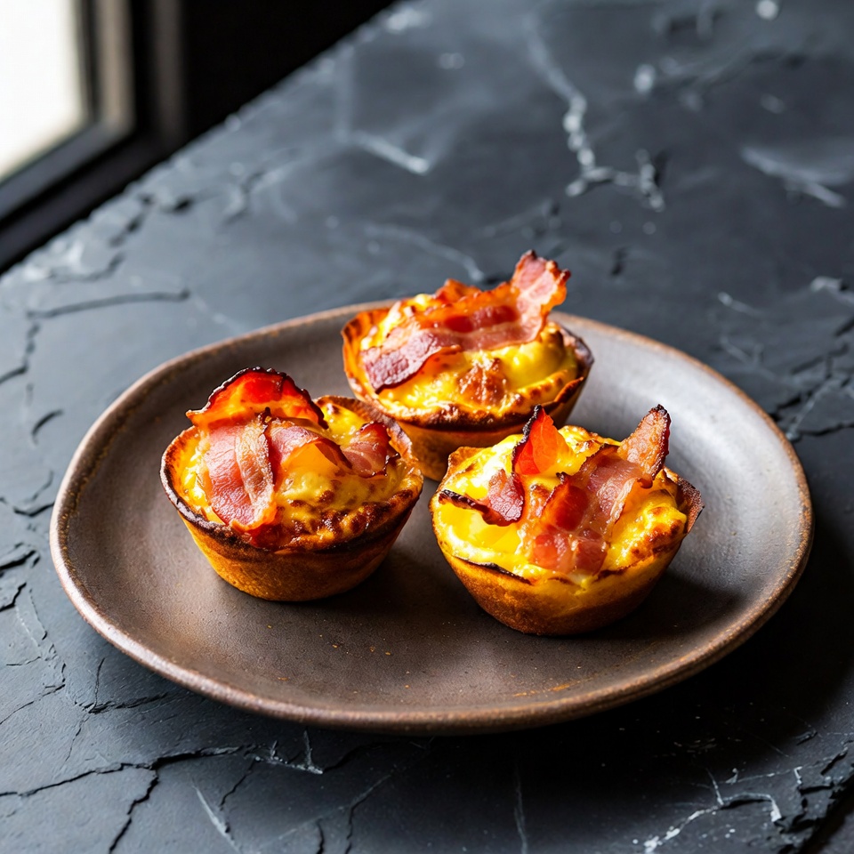 Ei-Muffins mit Bacon