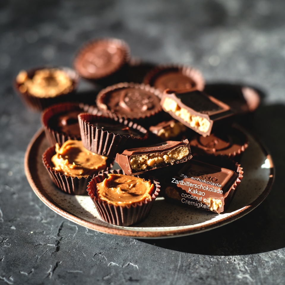 Erdnussbutter Cups