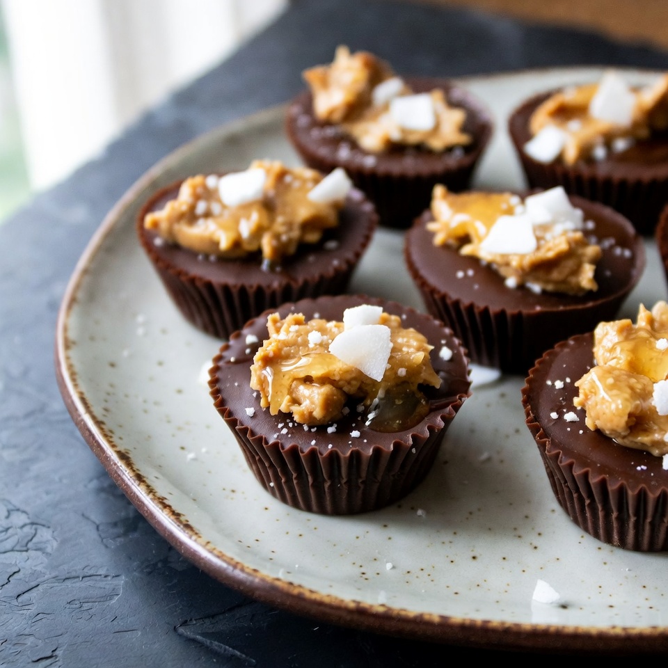 Erdnussbutter-Cups