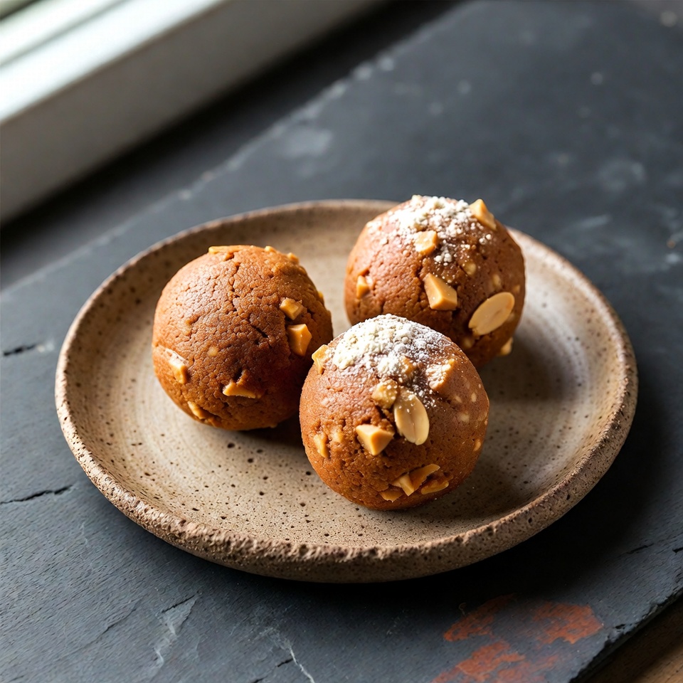 Erdnussbutter-Crunch Fat Bombs