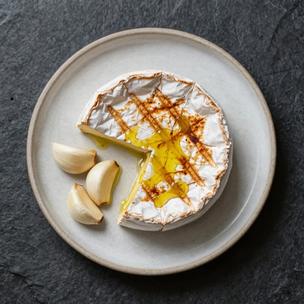 Gegrillter Camembert