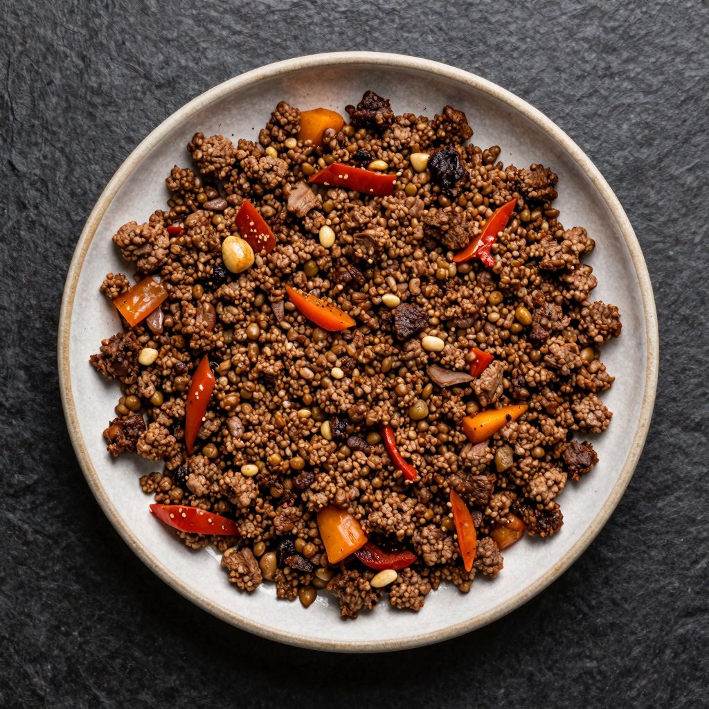 Keto Hackfleisch-Gemüse-Auflauf
