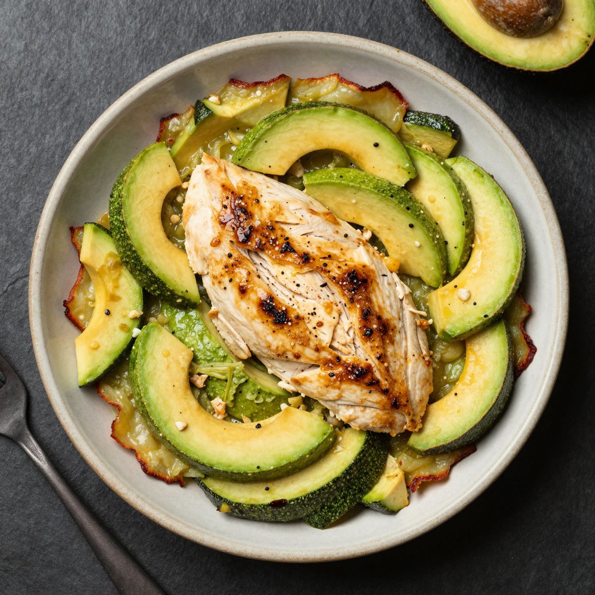 🥑 Hähnchen-Avocado-Auflauf