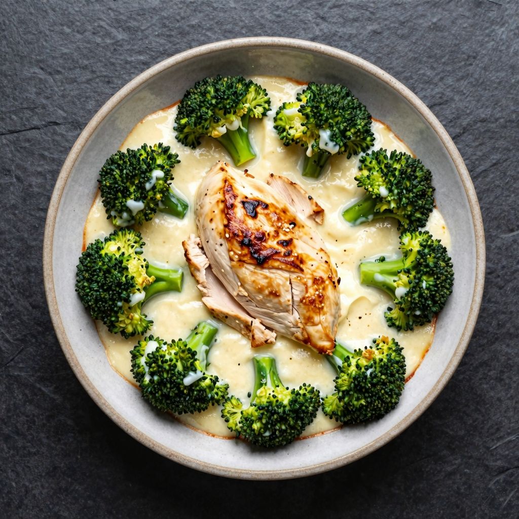 Hähnchen-Brokkoli-Auflauf