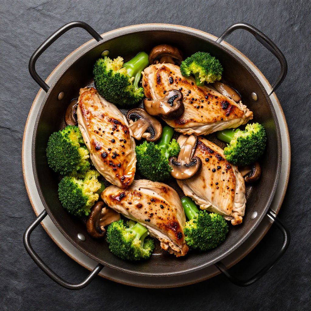 🍗 Hähnchen-Gemüse-Pfanne