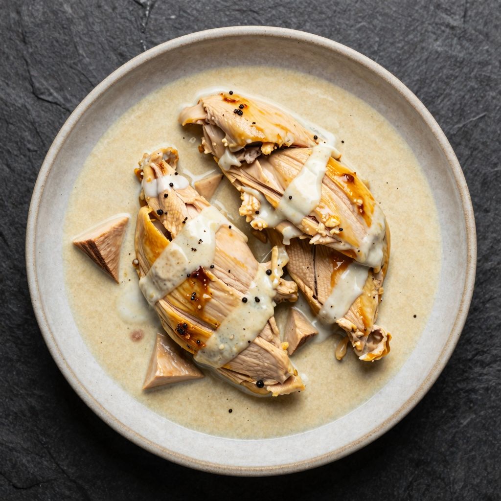 Keto Hähnchen Kokos Curry