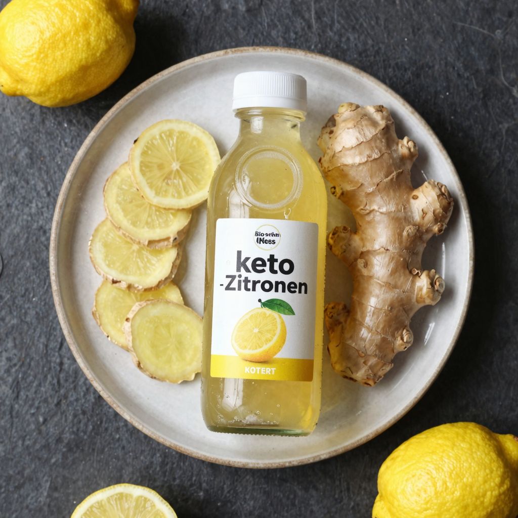 Keto Ingwer-Zitronen-Shot