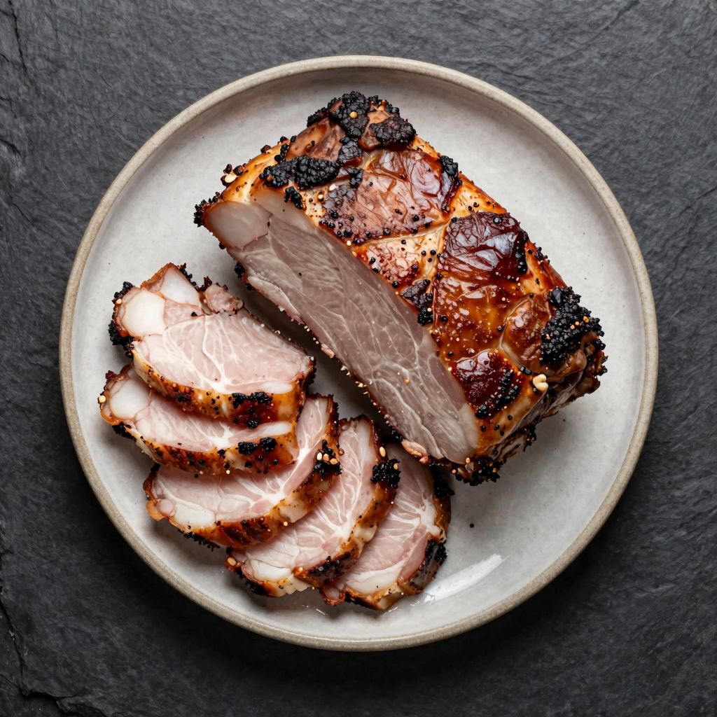 Italienisch geschmortes Schweinefleisch