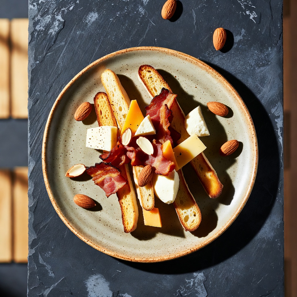 Low Carb Käsestangen mit Bacon
