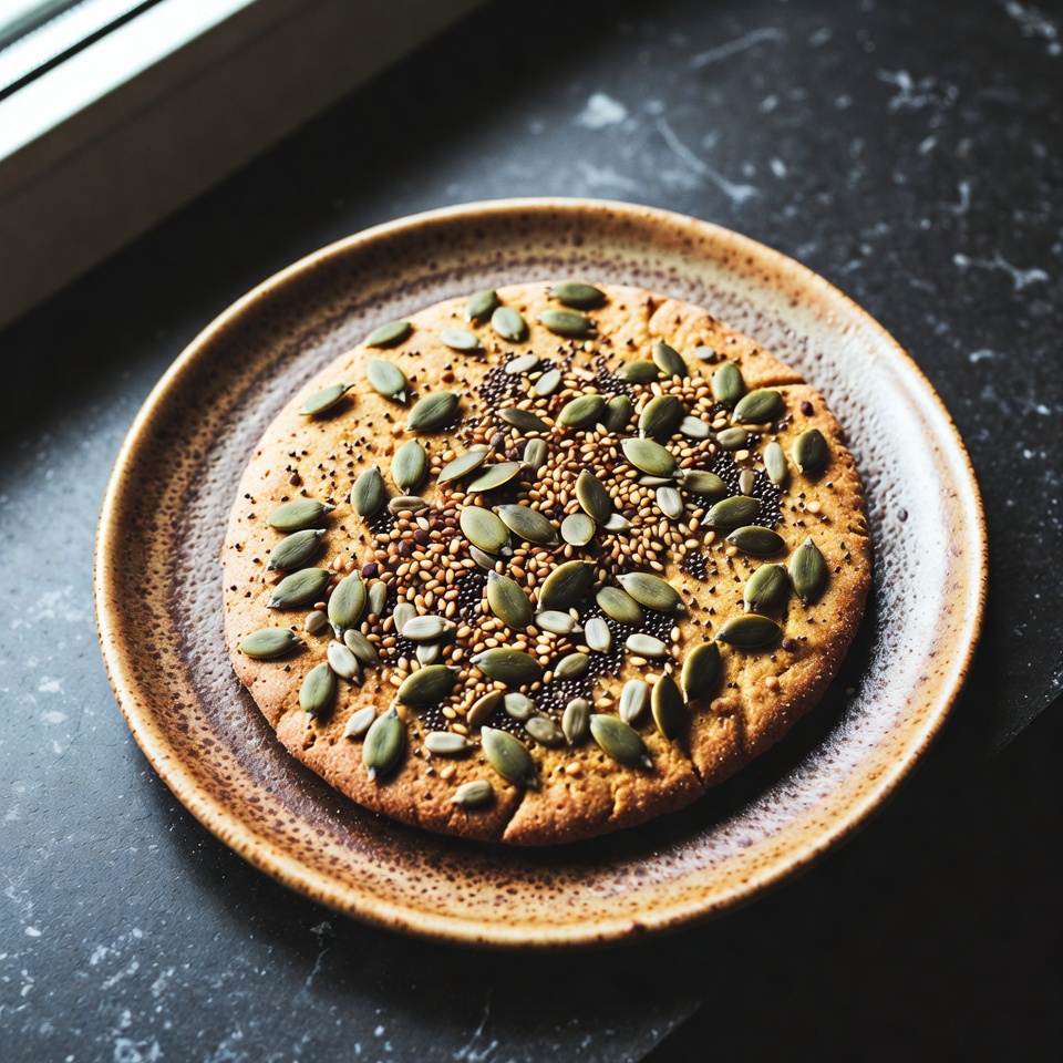 Keto Kerniges Knäckebrot
