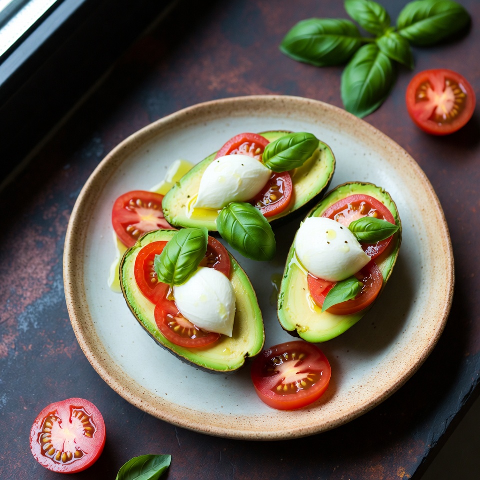 Keto Avocado Caprese