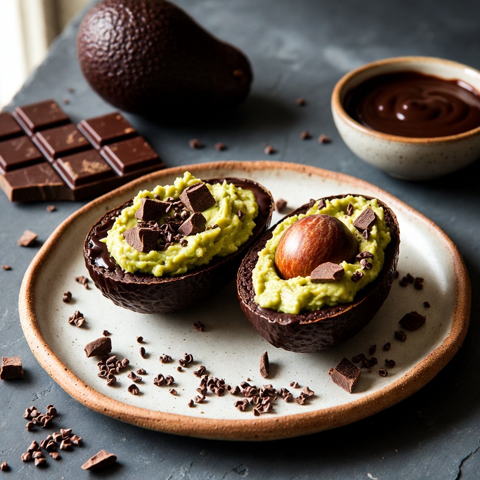 Keto Avocado Schoko Mousse