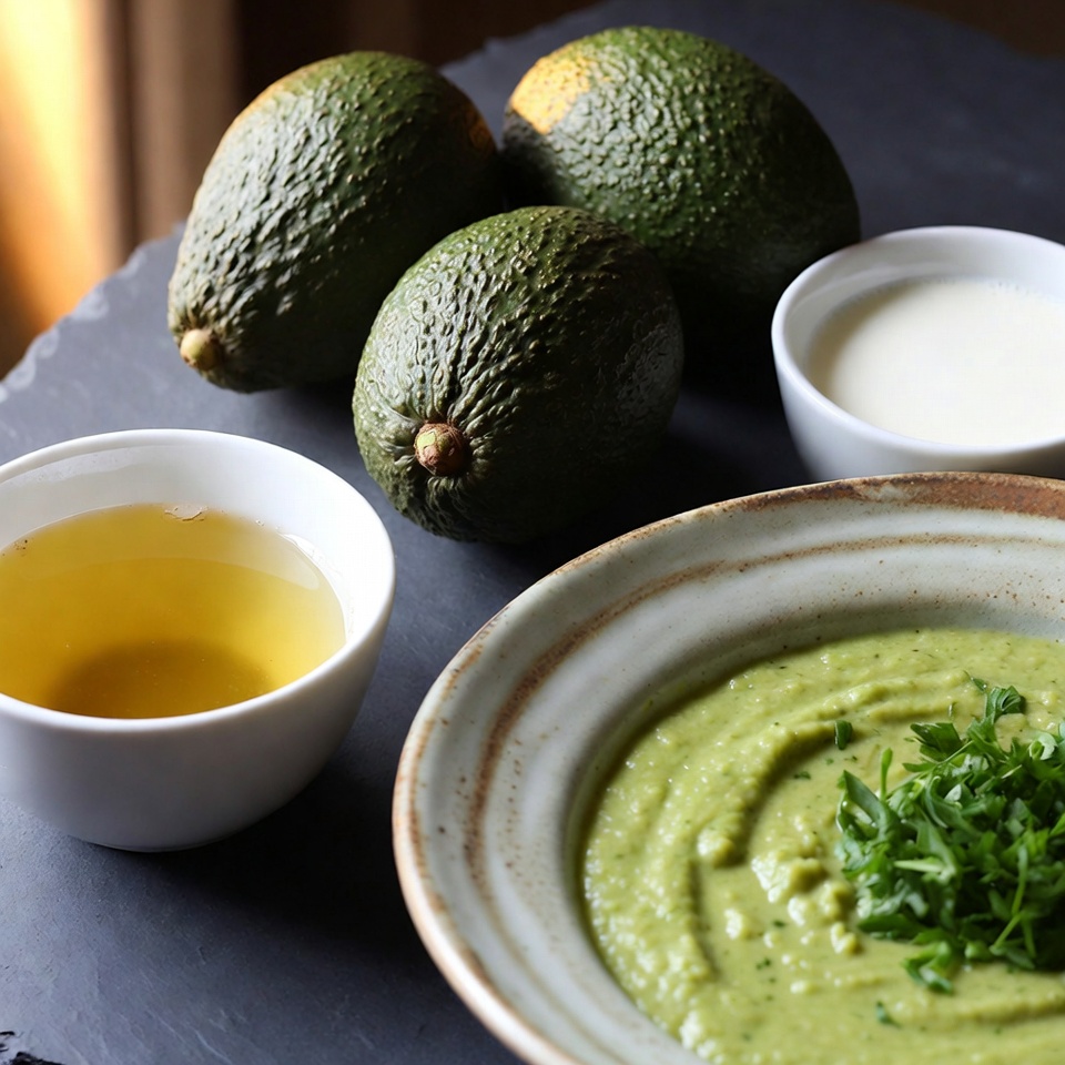 🥑 Keto Avocadosuppe