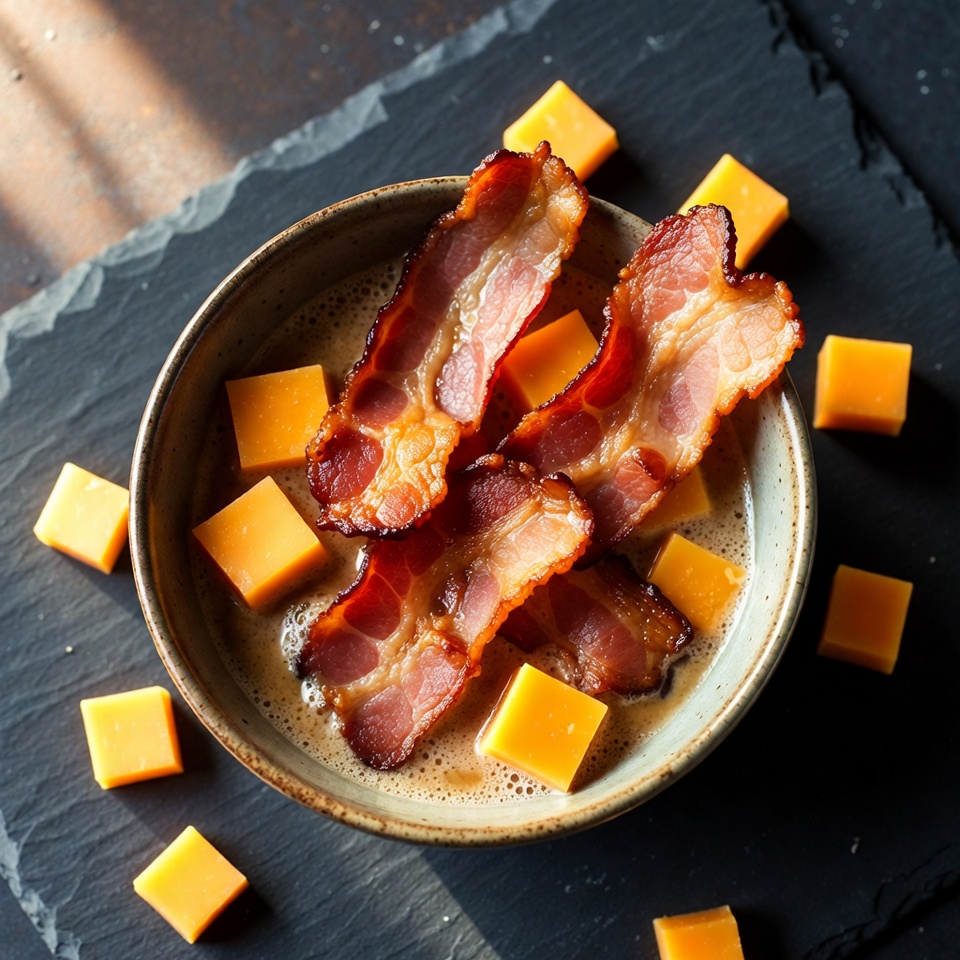 🥓 Keto Bacon Käsesuppe