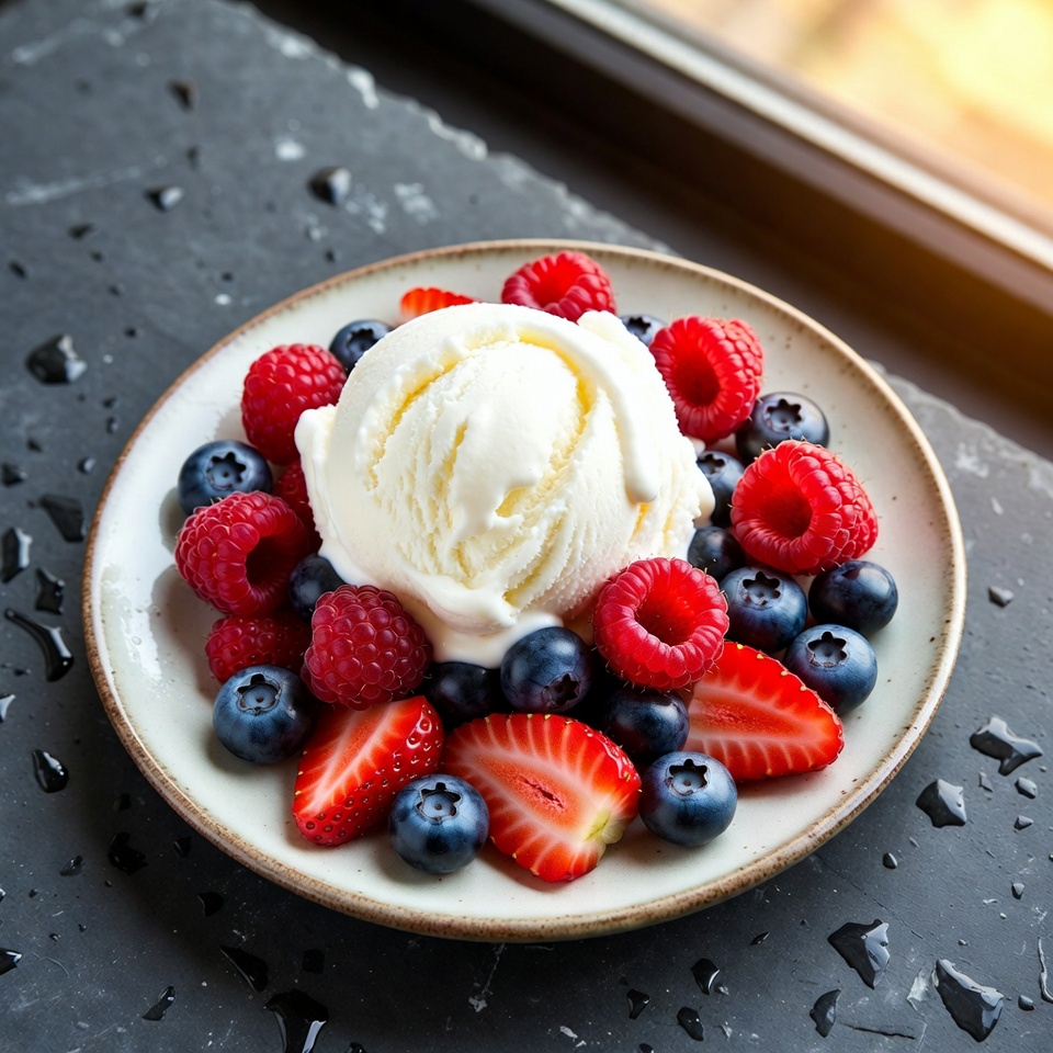 Keto Beeren-Eis