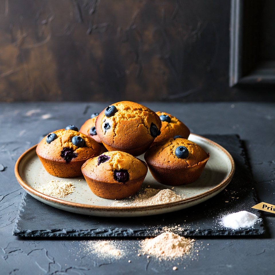 Keto Blaubeer-Muffins
