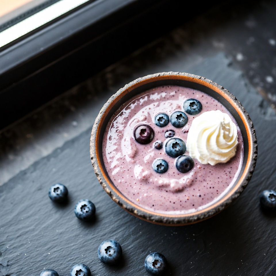 🫐 Keto Blaubeer-Mandelmilch Smoothie