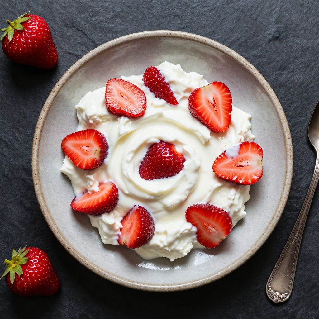 Keto Erdbeer-Quark