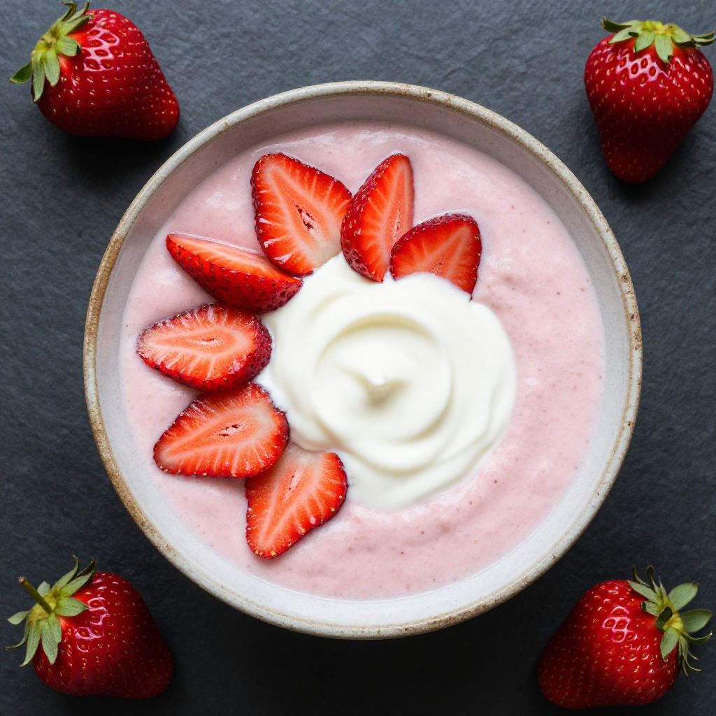 Keto Erdbeer Shake