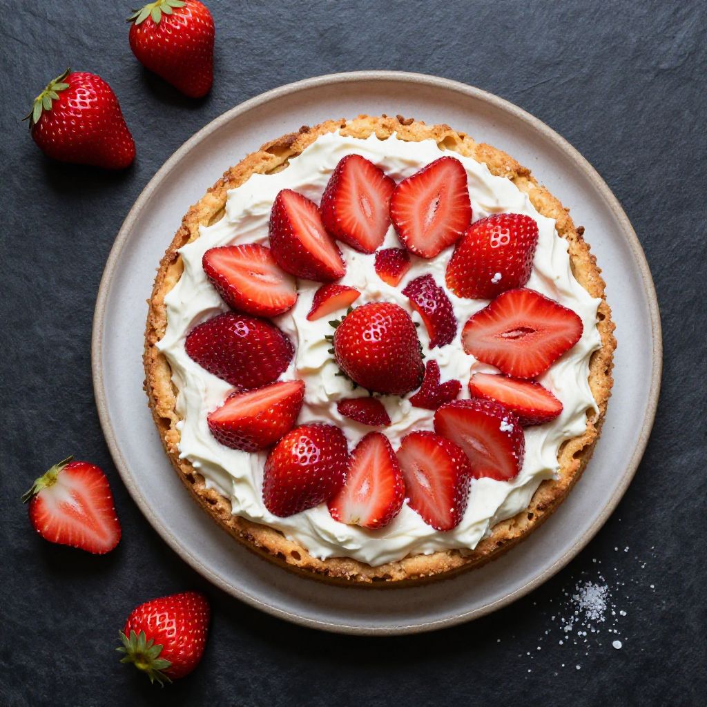 Keto Erdbeer-Torte