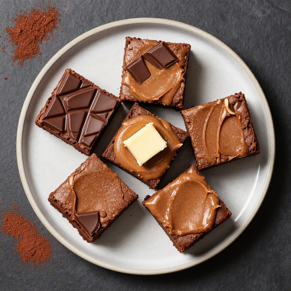 Keto Erdnussbutter-Brownies