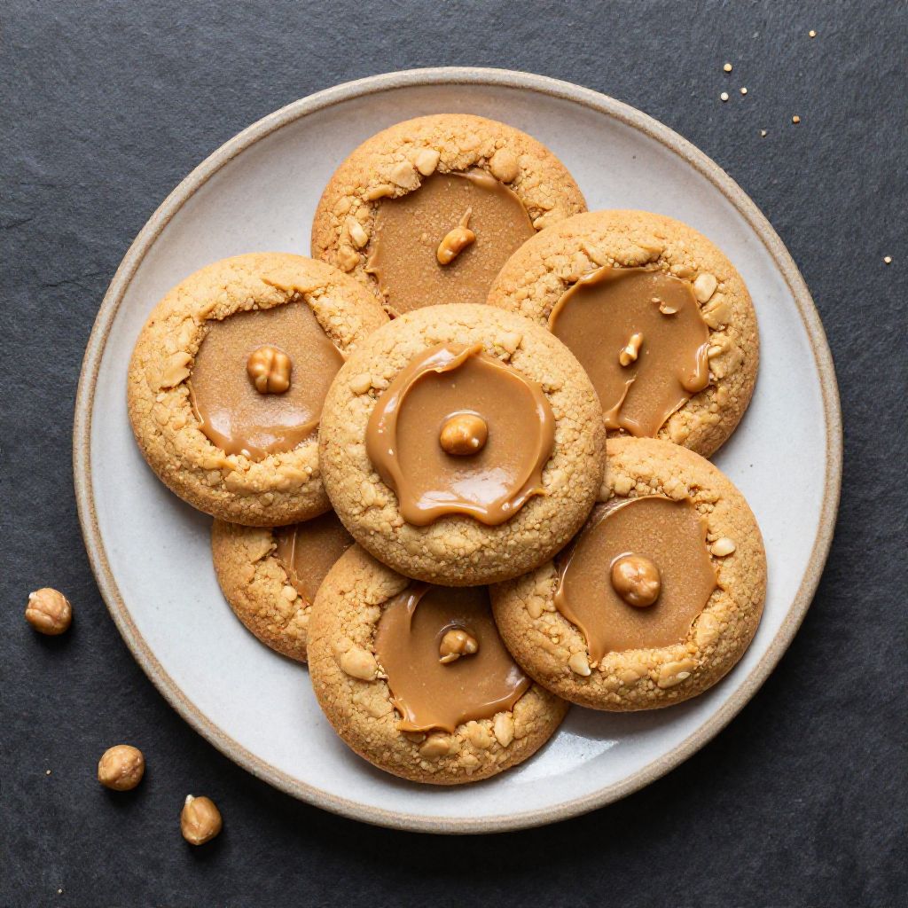 Keto Erdnussbutter Cookies
