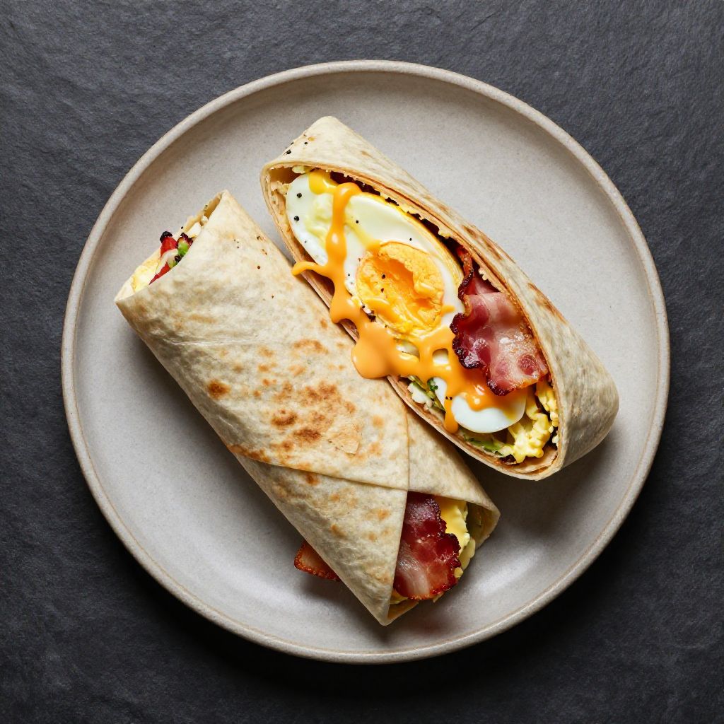 Keto Frühstücks-Burrito