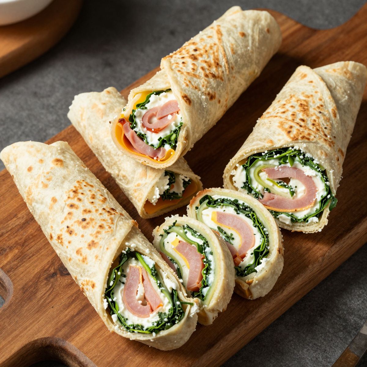 Keto Breakfast Pinwheels