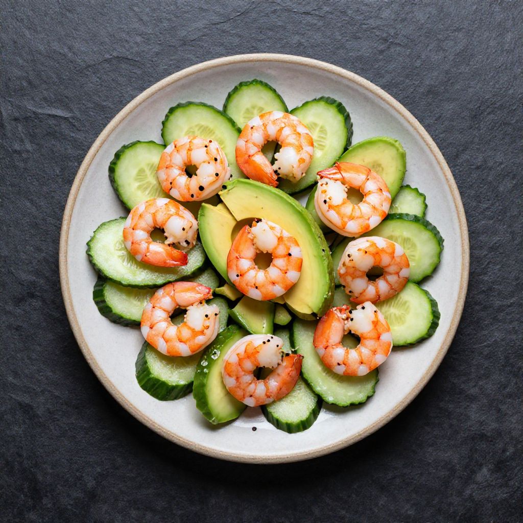 Keto Garnelen-Salat Amerikanisch