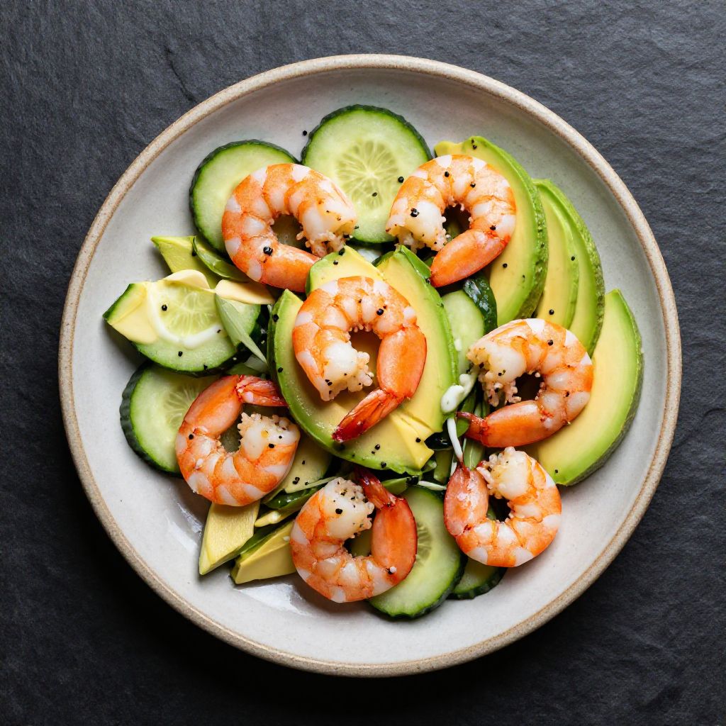 Keto Garnelen-Salat Mexikanisch