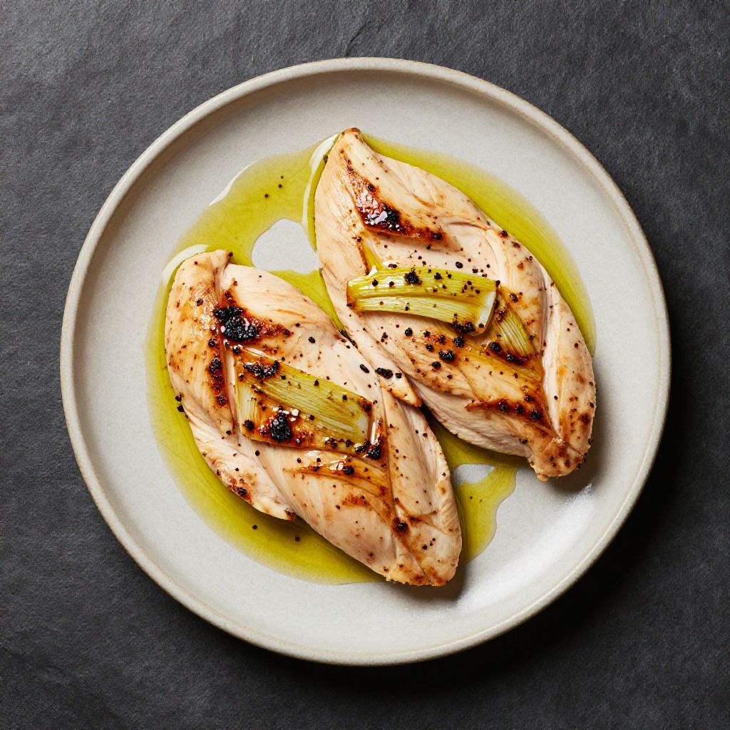 Keto Hähnchenbrust mit Fenchel