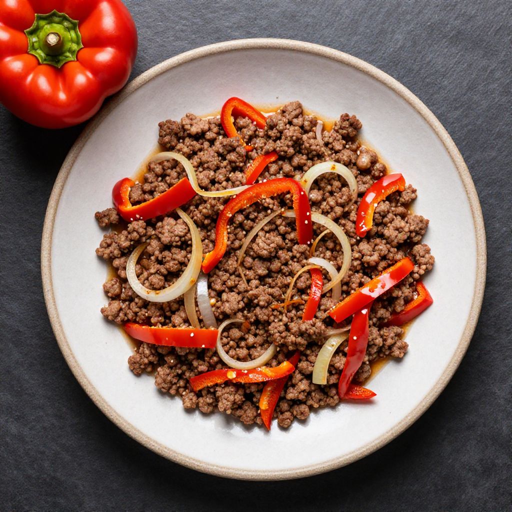 Keto Hackfleisch-Paprika-Töpfe