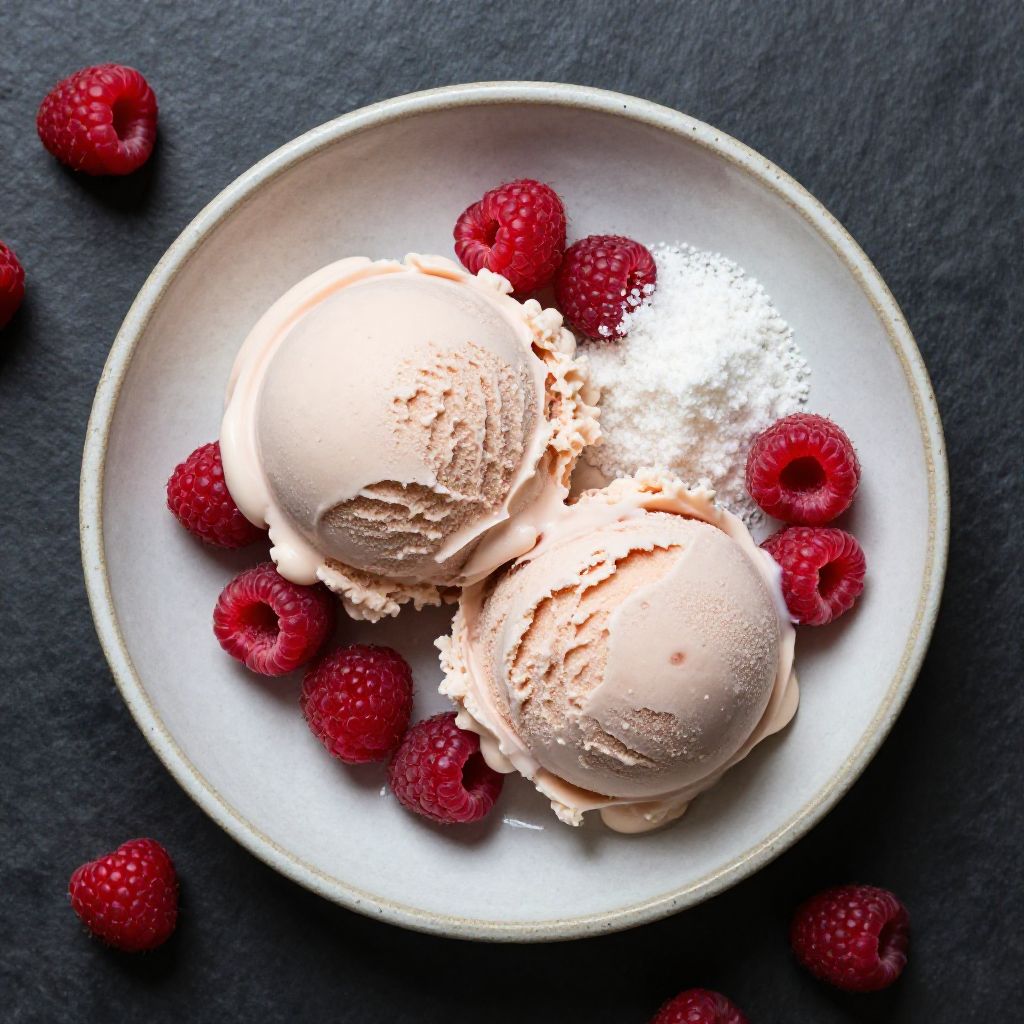 Keto Himbeer-Eis