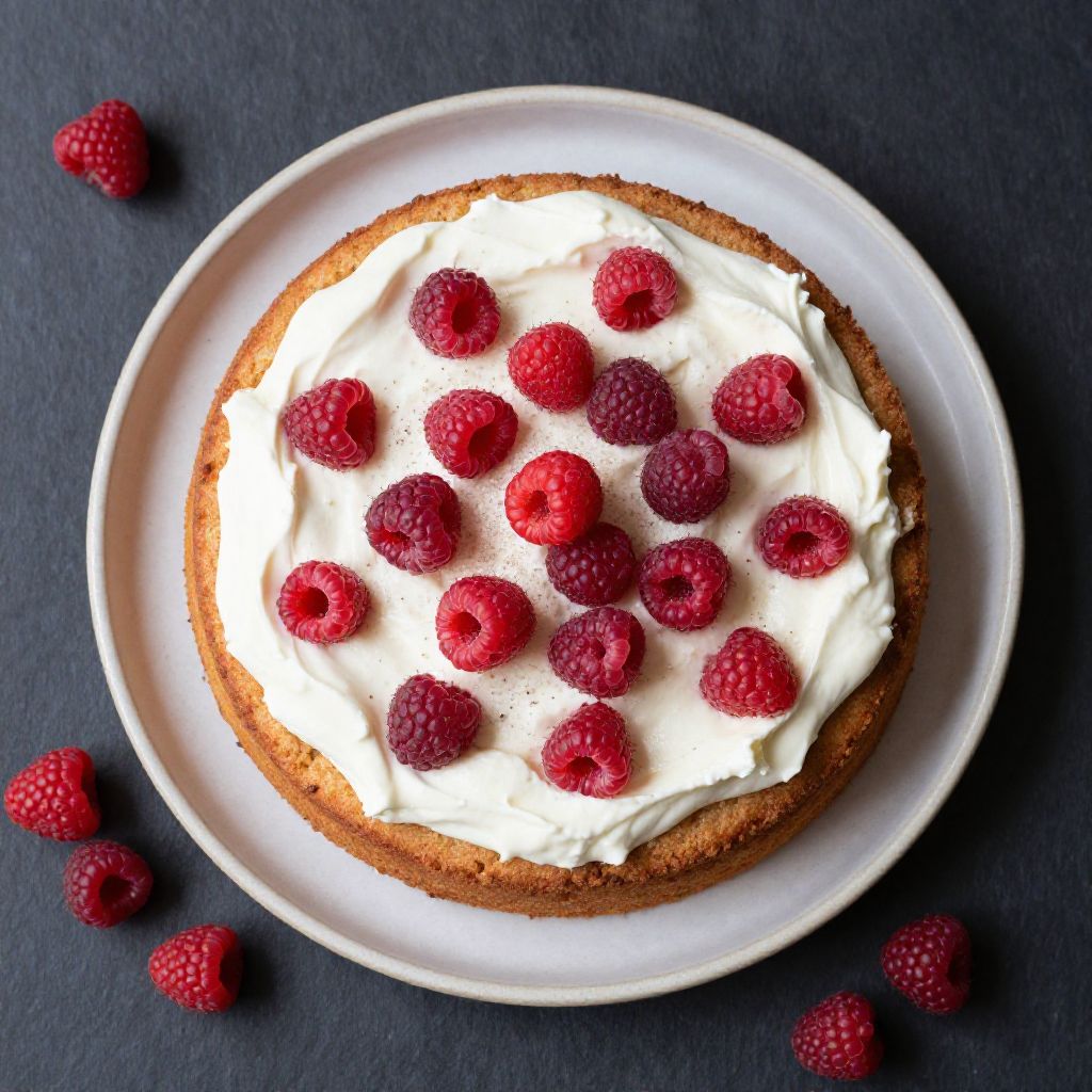 Keto Himbeer-Kuchen