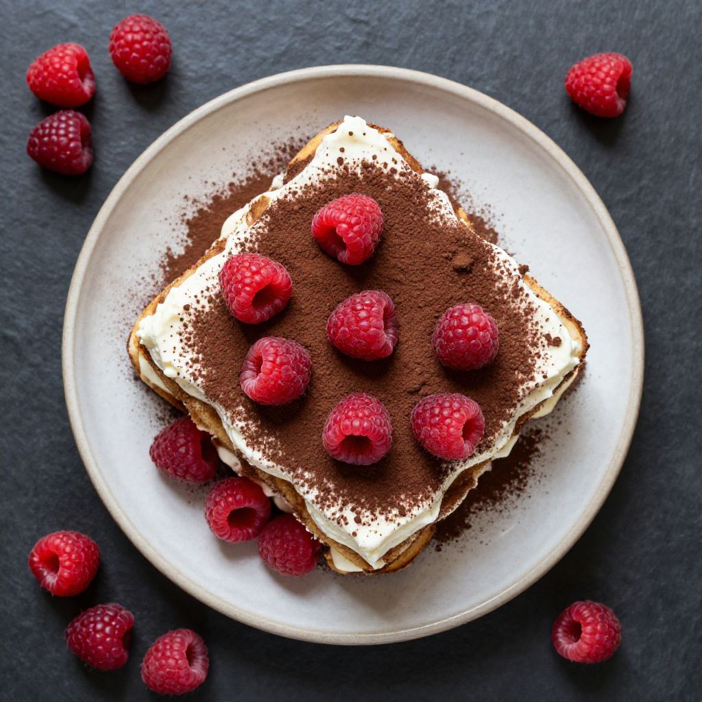 Keto Himbeer-Tiramisu