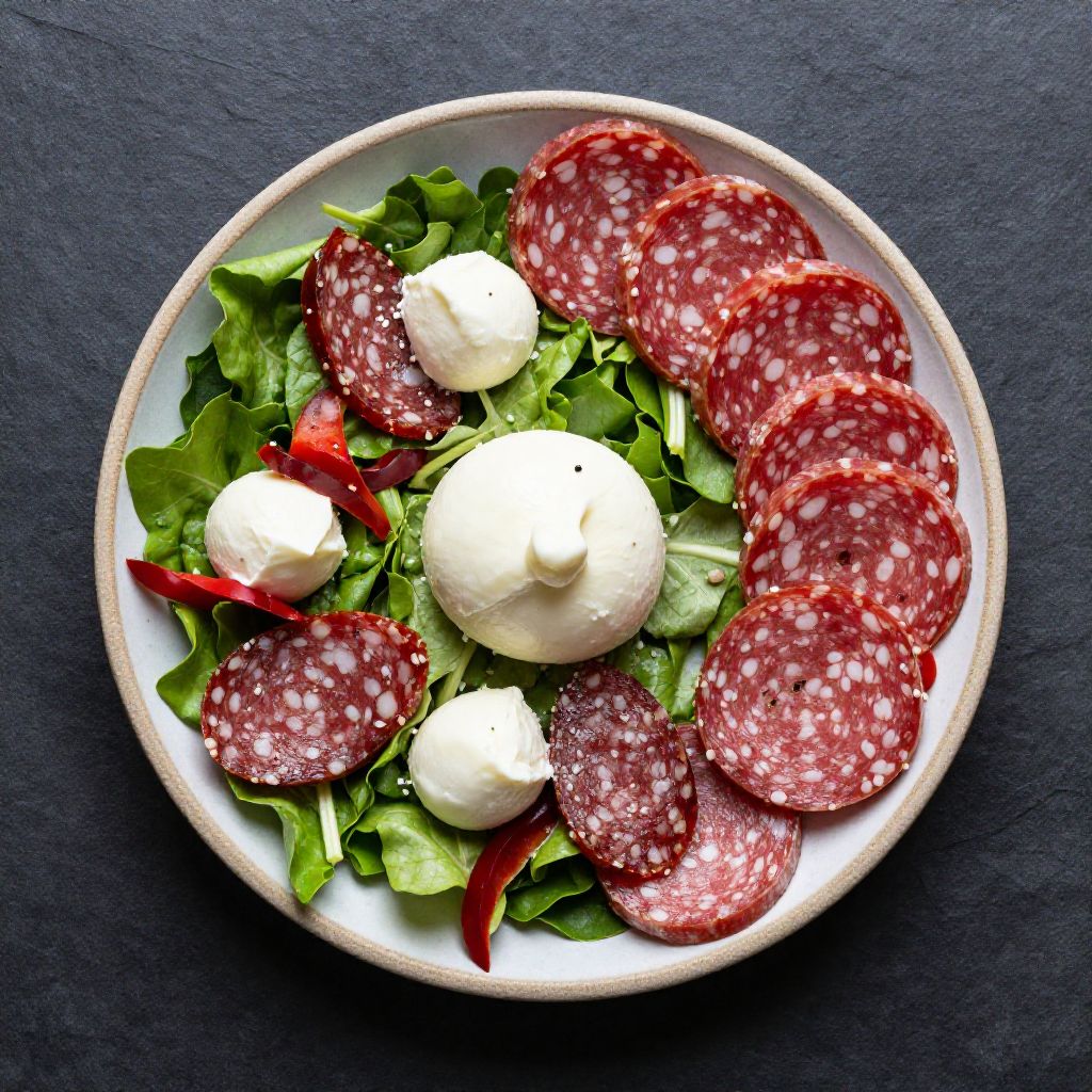Keto Italienischer Bauernsalat
