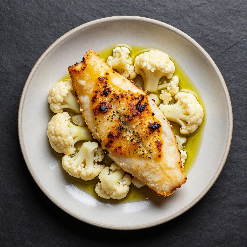 Keto Kabeljau mit Blumenkohl