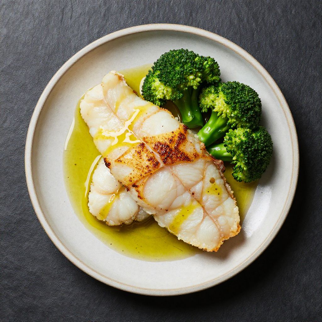 Keto Kabeljau mit Brokkoli