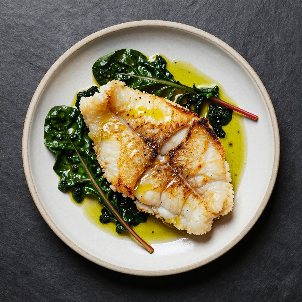 Keto Kabeljau mit Mangold