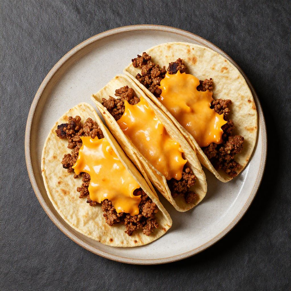 Keto Käse-Tacos mit Hackfleisch