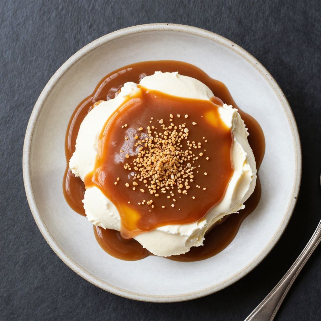 Keto Karamell-Parfait