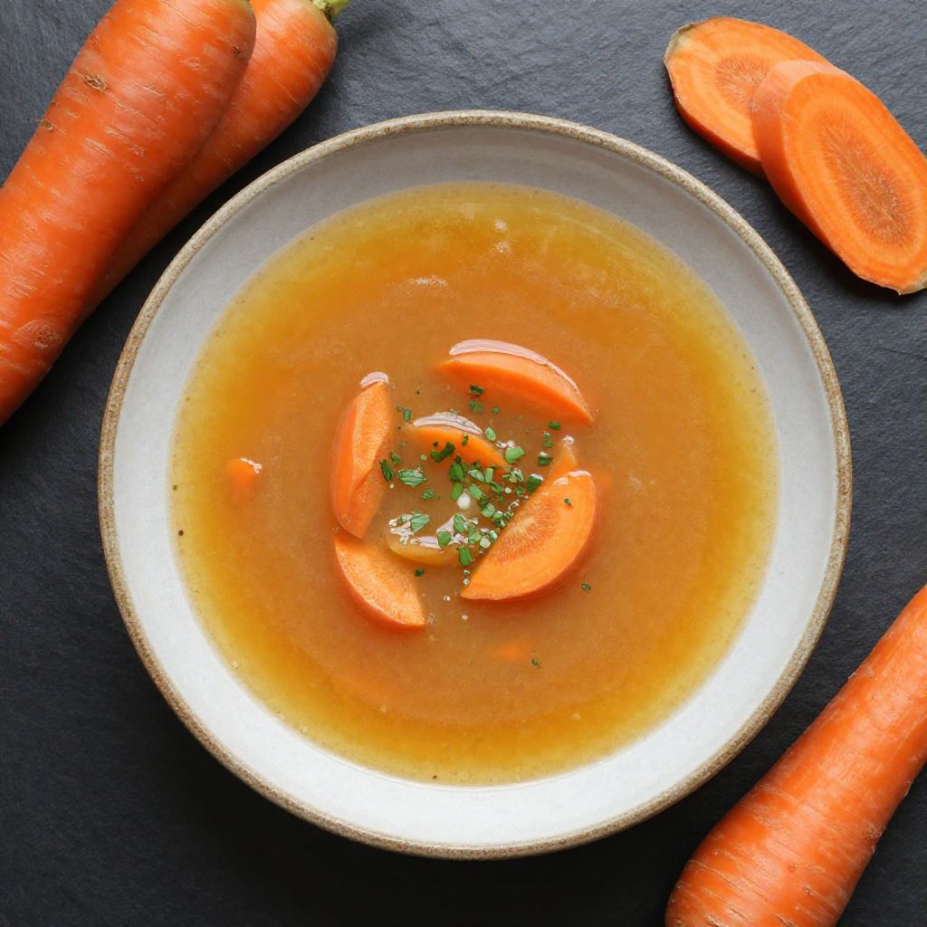 Keto Karotten-Ingwer-Suppe