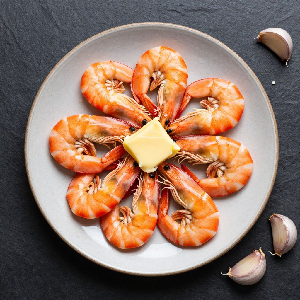 Keto Knoblauch-Garnelen