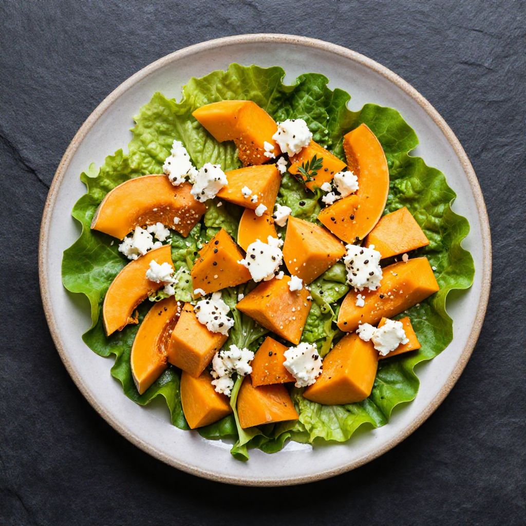 Keto Kürbis-Kern-Salat