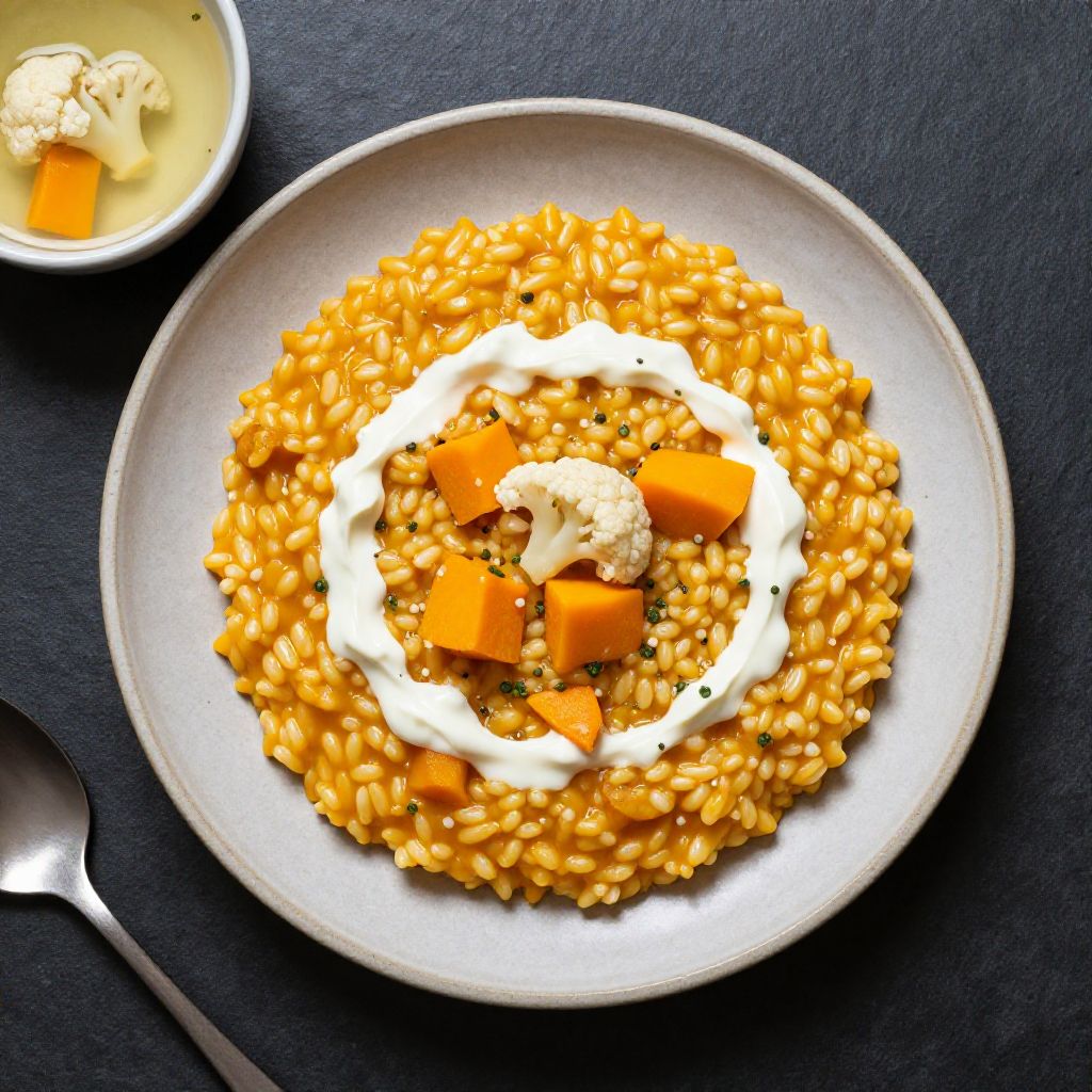 Keto Kürbis-Risotto