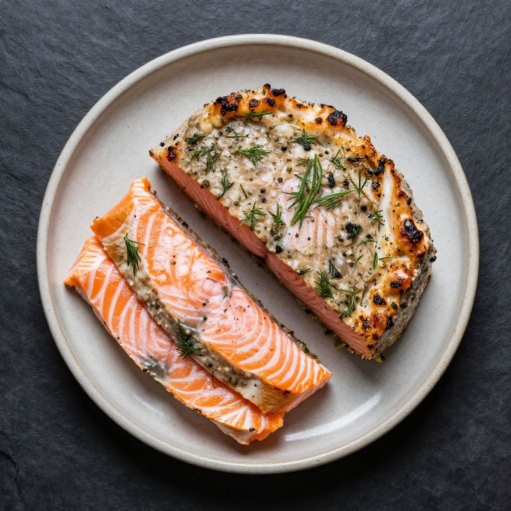 Keto Lachs-Terrine mit Dill